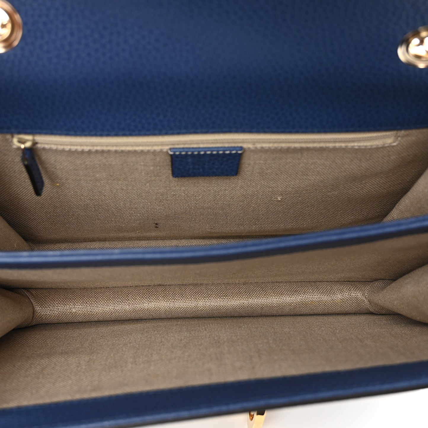 Dollar Calfskin Interlocking G Shoulder Bag Caspian