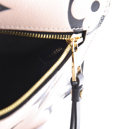 Louis Vuitton Empreinte Monogram Giant Crafty Pochette Metis Creme Black 6 of 10