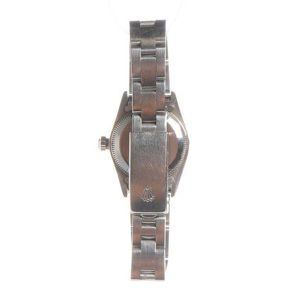 Rolex Stainless Steel 24mm Oyster Perpetual Watch Pink 76080 3 of 5