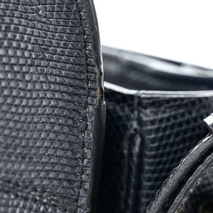 Celine Lizard Medium Triomphe Navy Blue 15 of 15