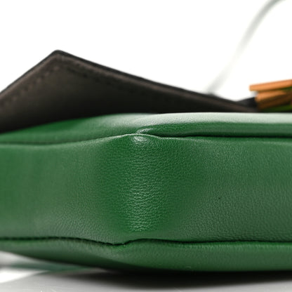 Fendi Nappa Micro Baguette Verde 7 of 8