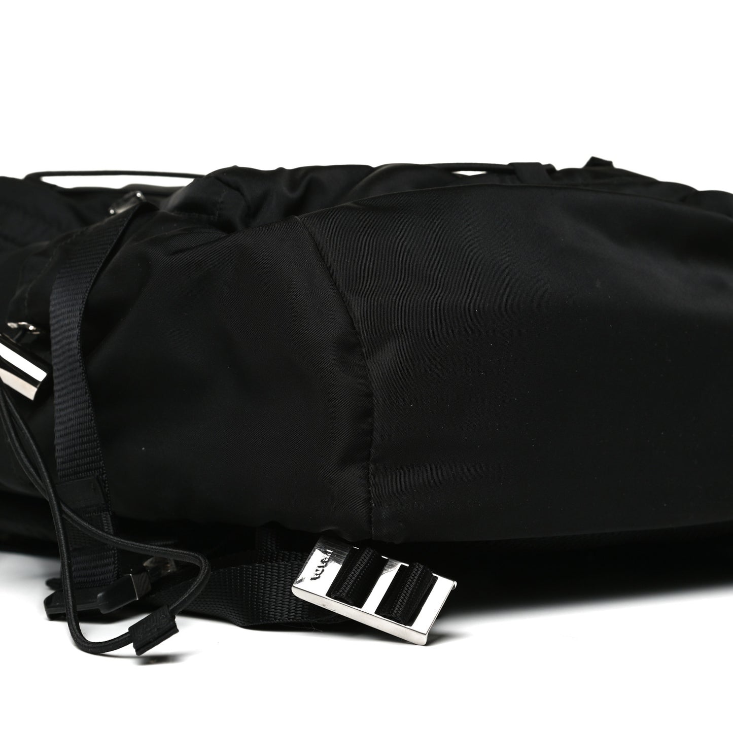 Nylon Montagna Compression Backpack Black