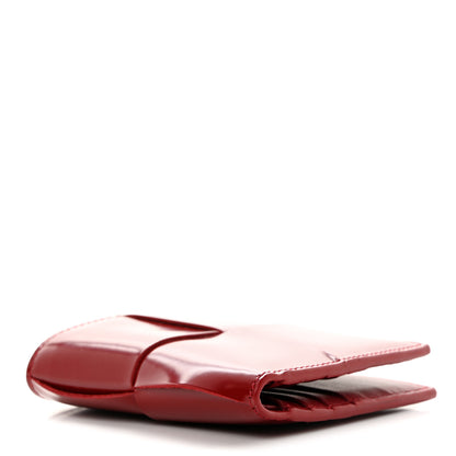 Bottega Veneta Nappa Maxi Intrecciato Card Holder Wallet Dark Red 4 of 8