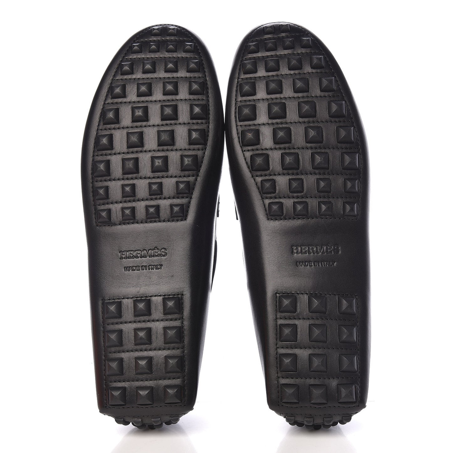 Calfskin Mens Oscar Loafers 42 Black