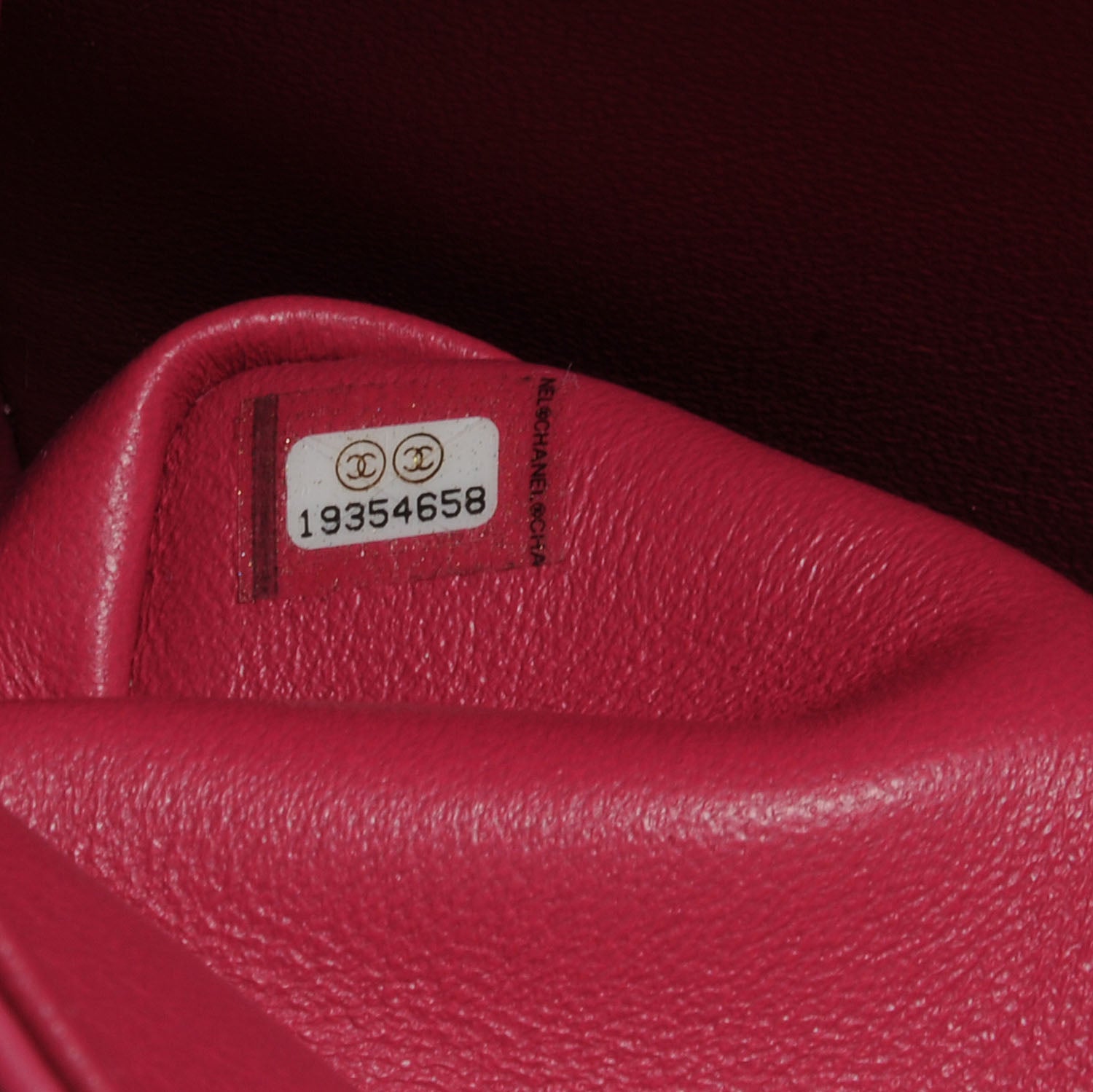 Chanel Patent Jumbo Double Flap Fuchsia 9 of 9