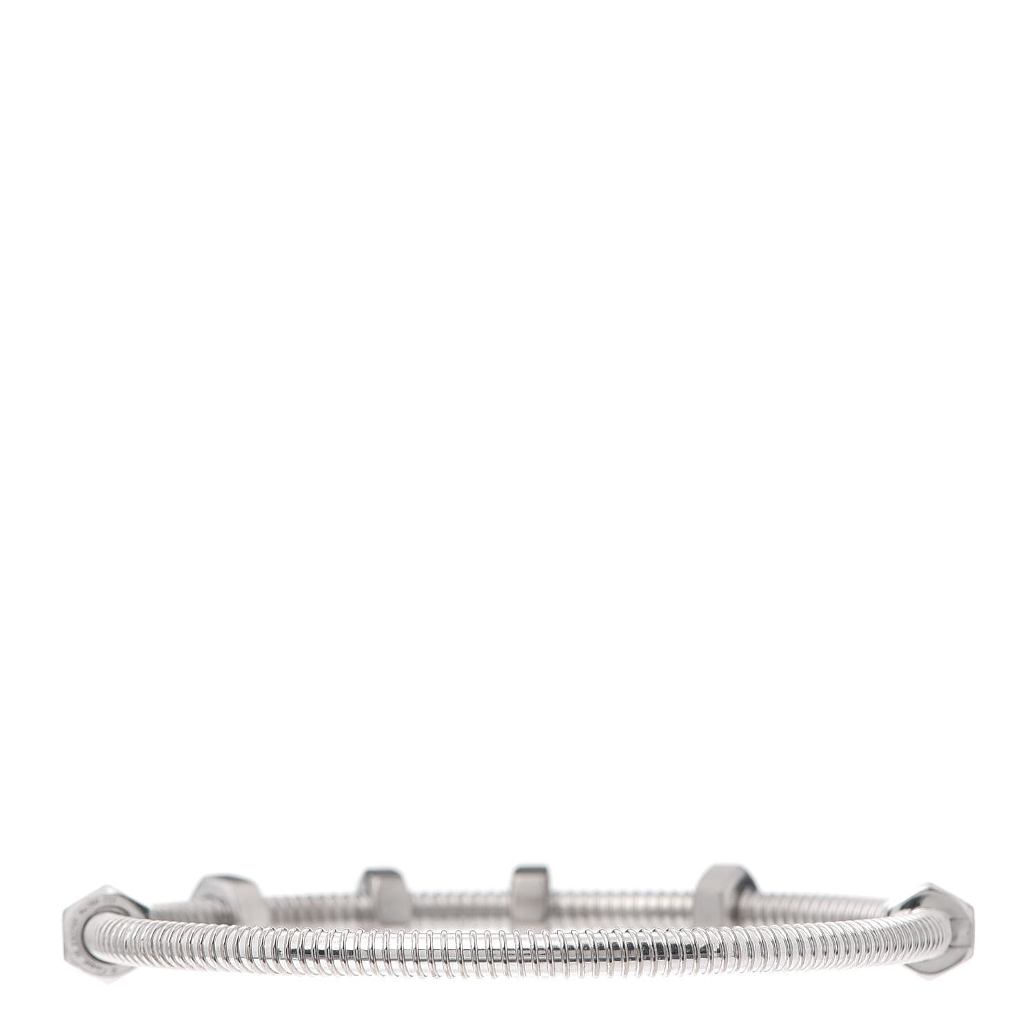 Cartier 18K White Gold Ecrou de Bracelet 16 3 of 5