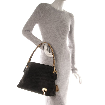 Louis Vuitton Monogram Suede Embossed Wish Kohl 2 of 7
