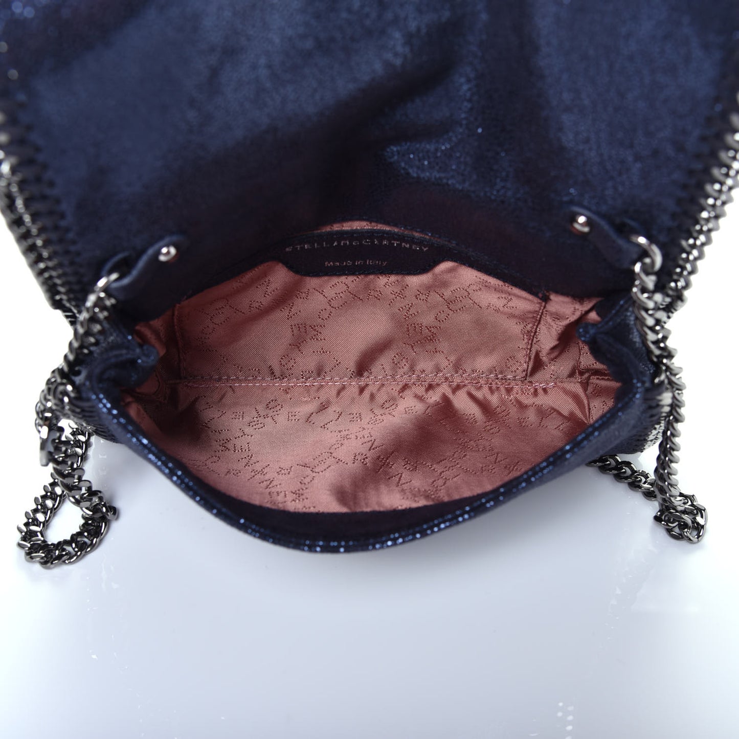 Shaggy Deer Falabella Crossbody Bag Navy