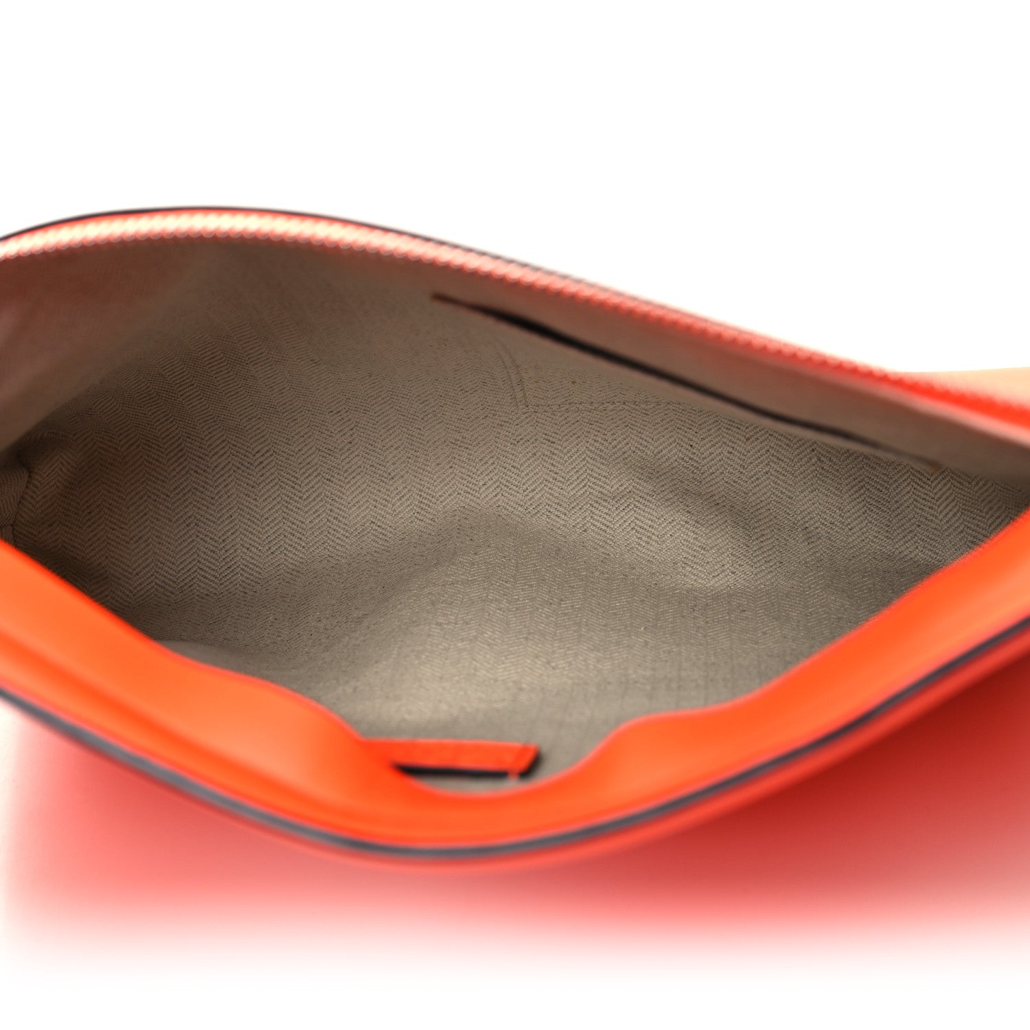 Loewe Calfskin T Pouch Orange 5 of 10