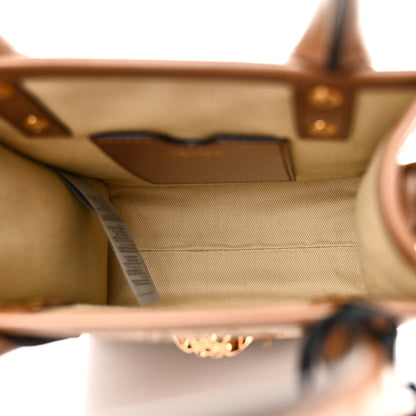 Versace Jacquard Canvas Allover Medusa Tote Bag Beige 5 of 9