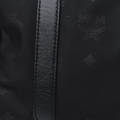 MCM Nylon Monogram Stark Classic Backpack Black 12 of 16