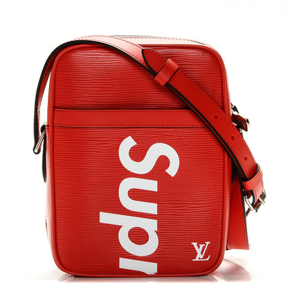 Louis Vuitton X SUPREME Epi Danube PM Red 1 of 6