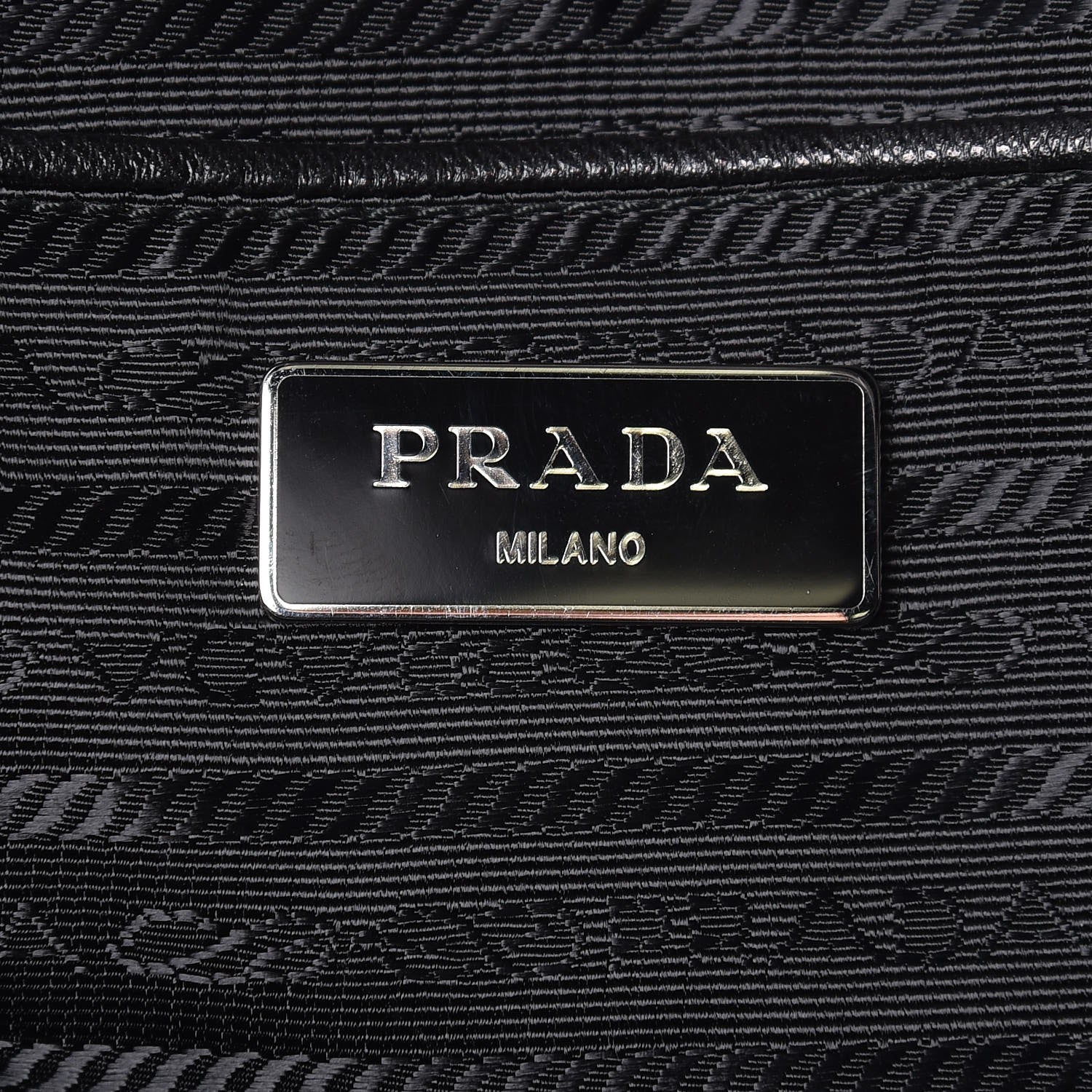 Prada Tessuto Nylon Camouflage Tote Fumo 6 of 7