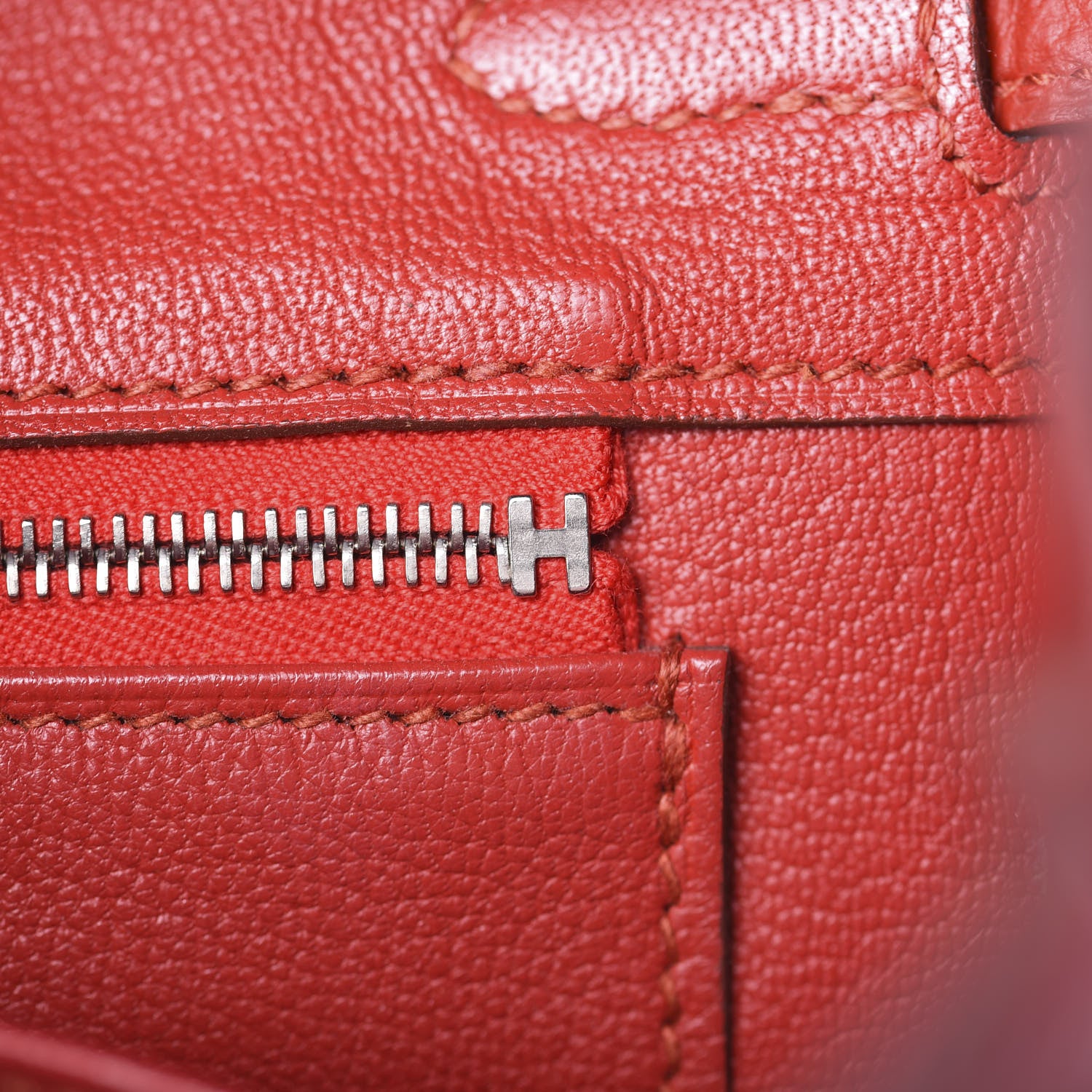 Hermes Togo Birkin 25 Rouge Garance 18 of 37