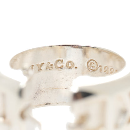 Tiffany Sterling Silver Small Atlas Hoop Earrings 4 of 6