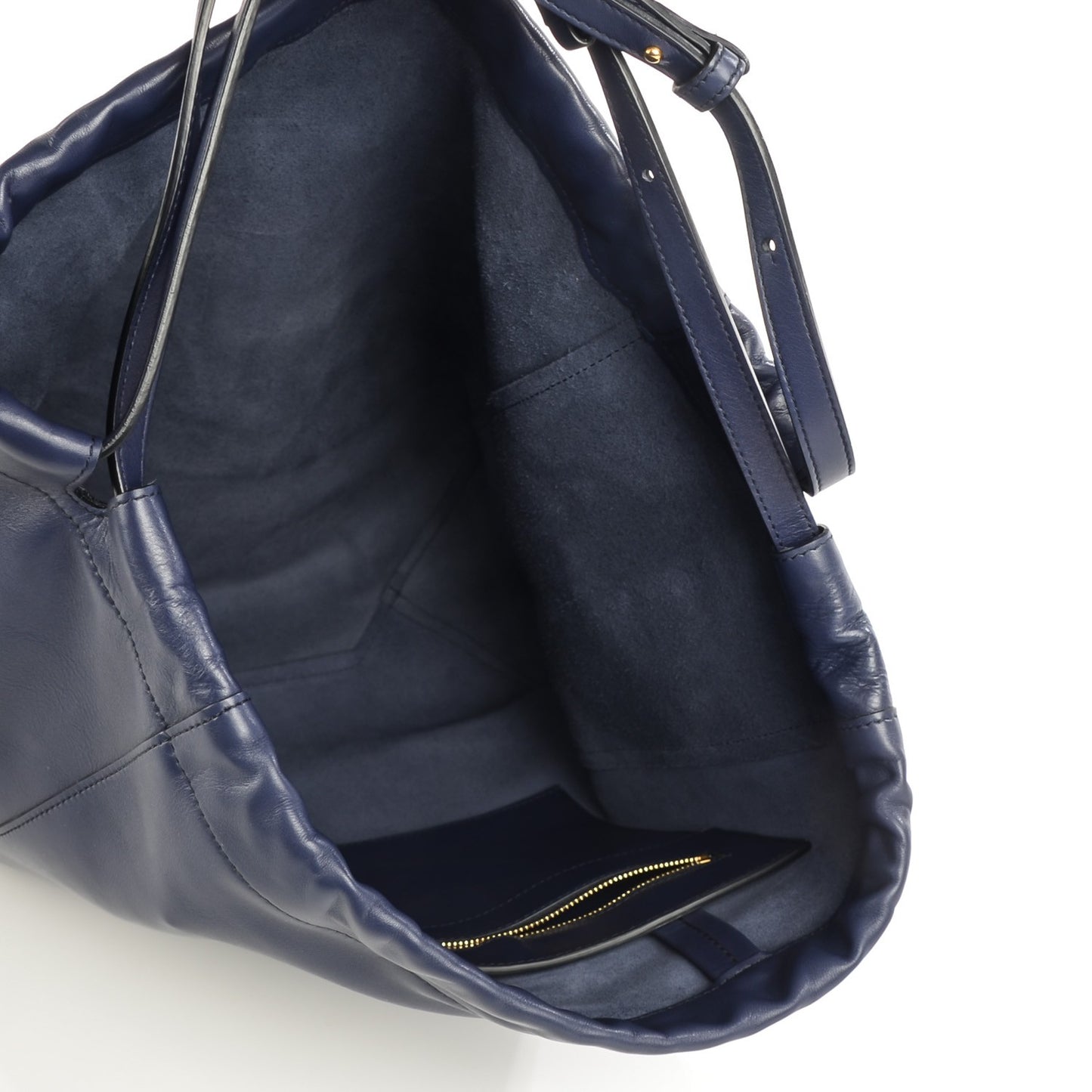 Nappa Calfskin Shoulder Cabas Midnight