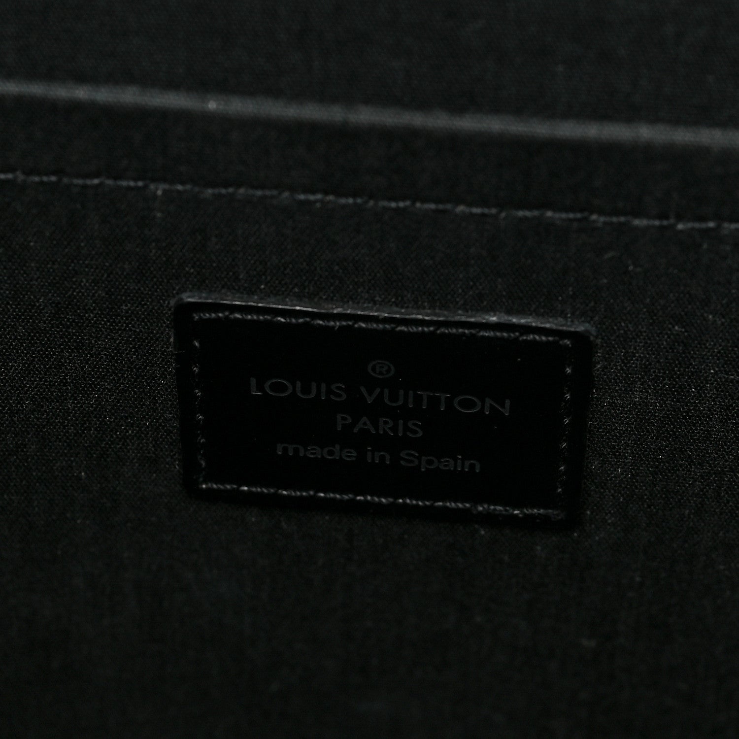 Louis Vuitton Epi Croisette PM Black 6 of 12