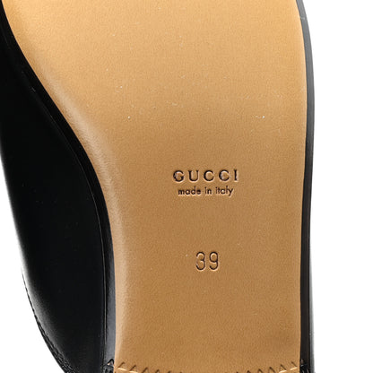 Gucci Calfskin Womens Princetown Slippers 39 Black 7 of 11