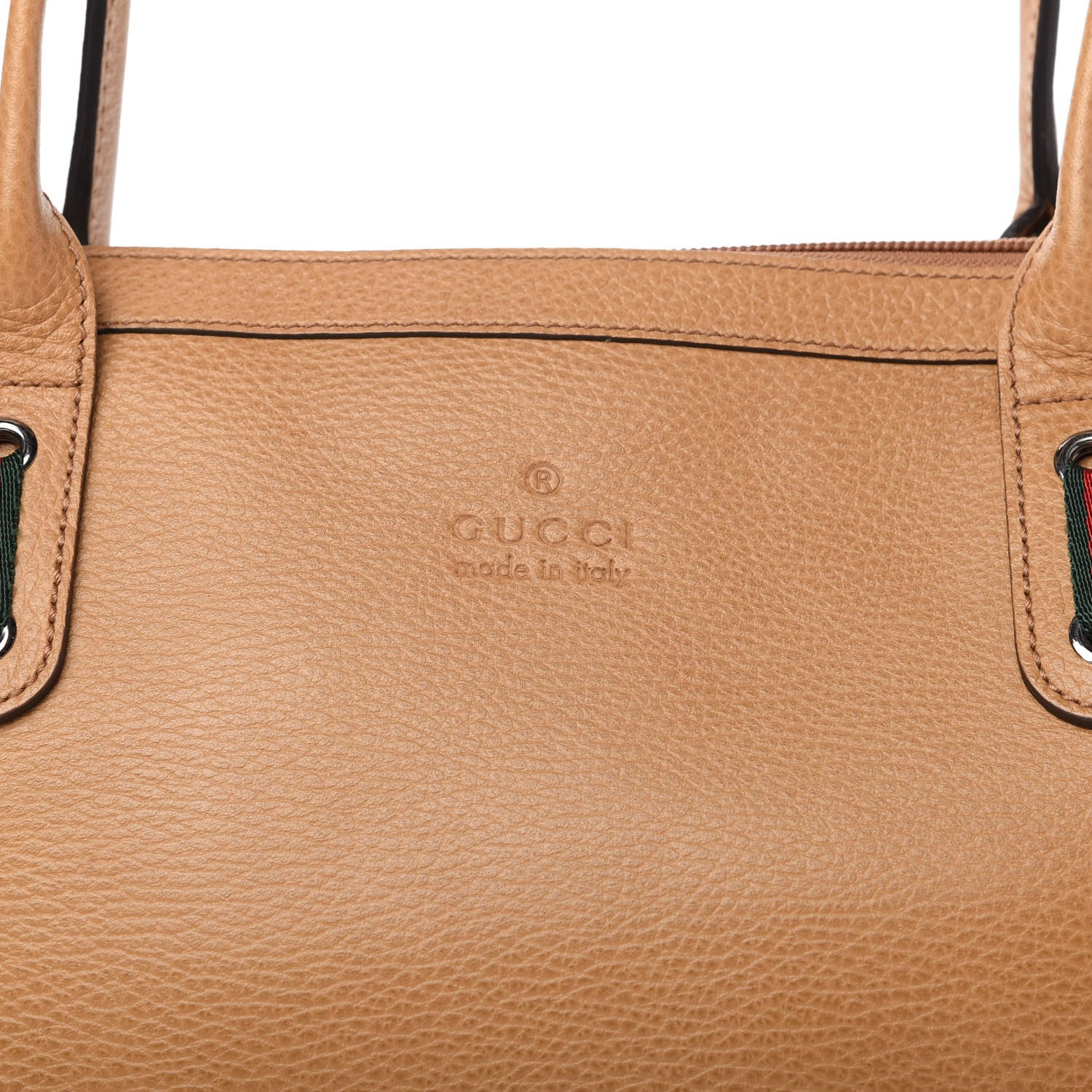 Gucci Pebbled Calfskin Medium Princy Tote Beige 10 of 10