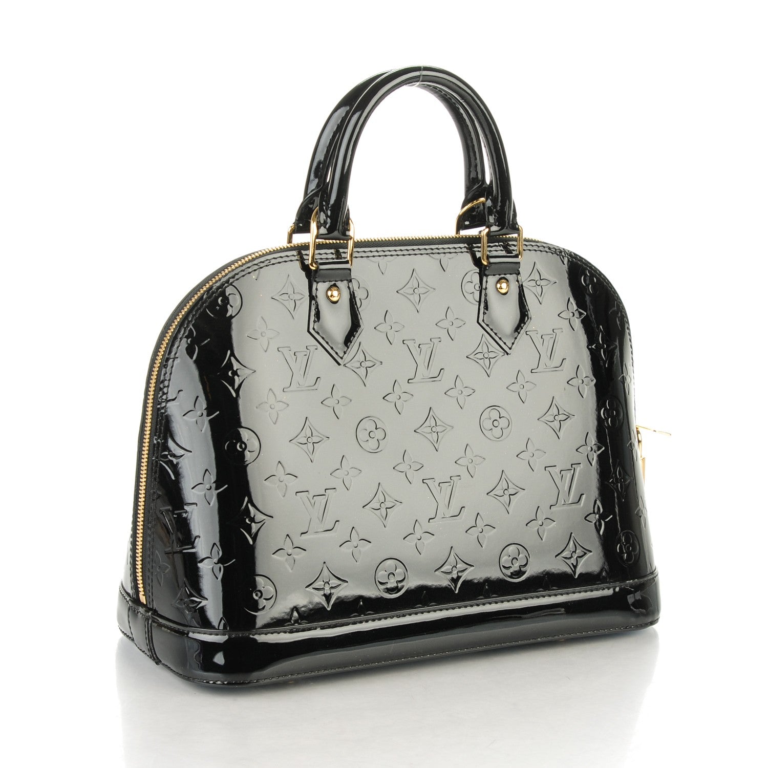 Louis Vuitton Vernis Alma PM Noir Magnetique 3 of 8