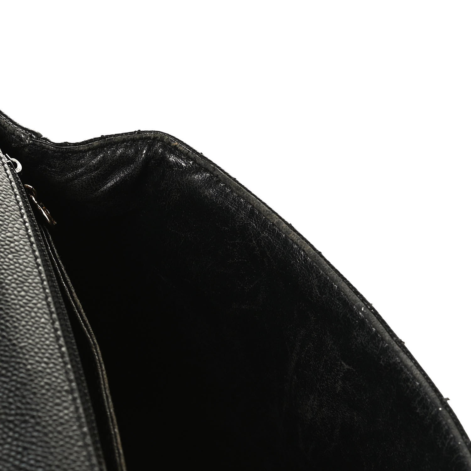 Chanel Caviar Quilted Jumbo Kelly Flap Black 11 of 11
