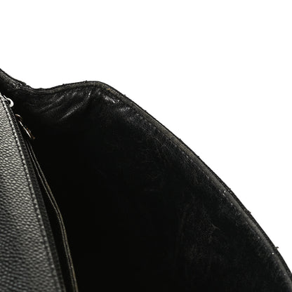 Chanel Caviar Quilted Jumbo Kelly Flap Black 11 of 11