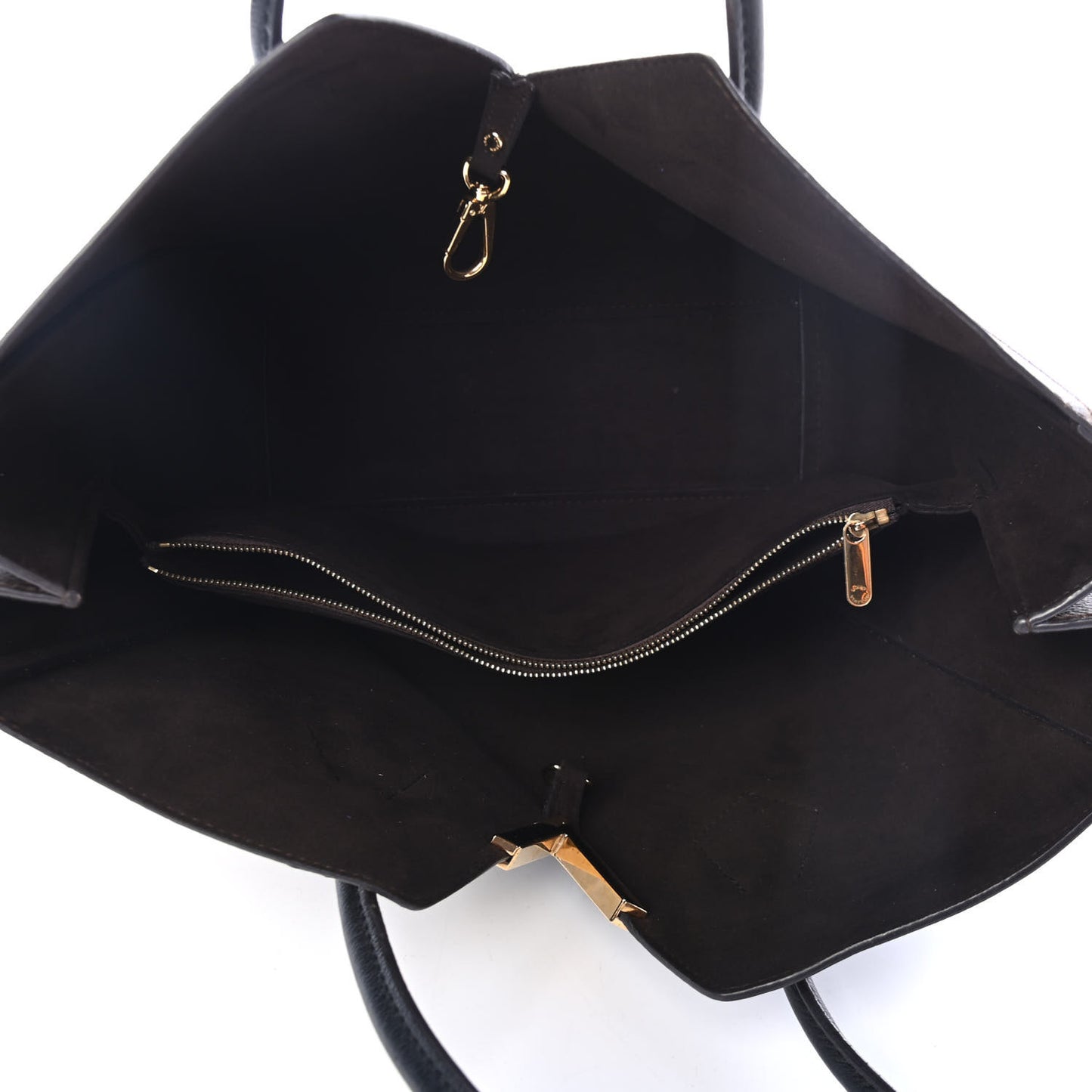 Calfskin Monogram Kimono Tote Black