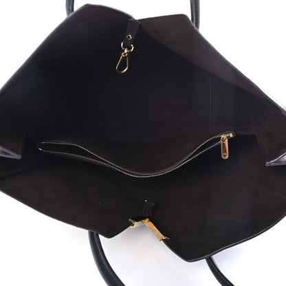 Louis Vuitton Calfskin Monogram Kimono Tote Black 4 of 4