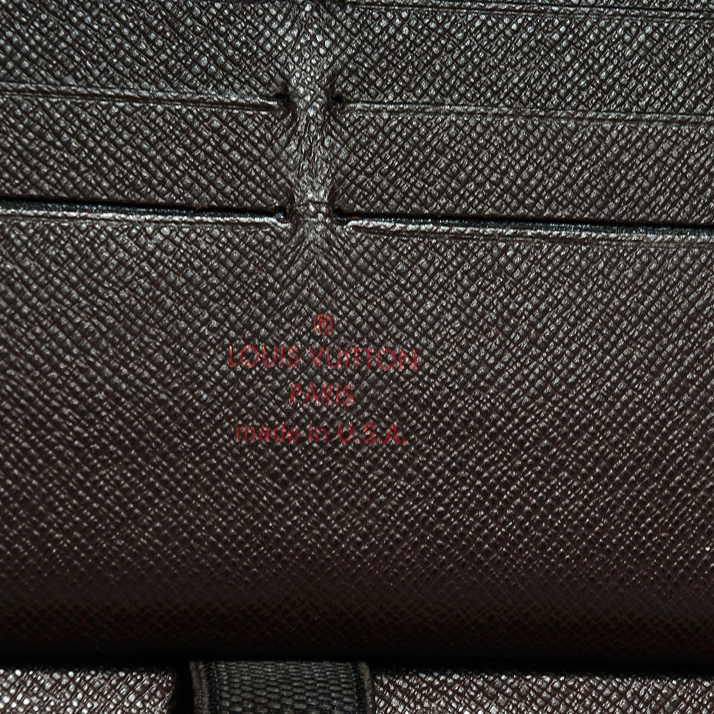 Damier Ebene Zippy Organizer Wallet