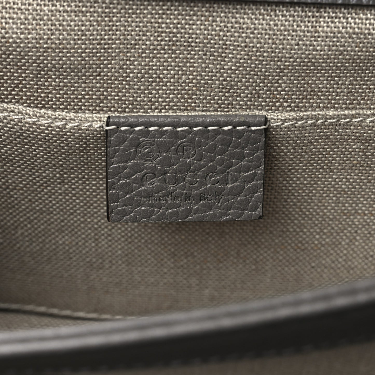 Dollar Calfskin Small Interlocking G Shoulder Bag Loess