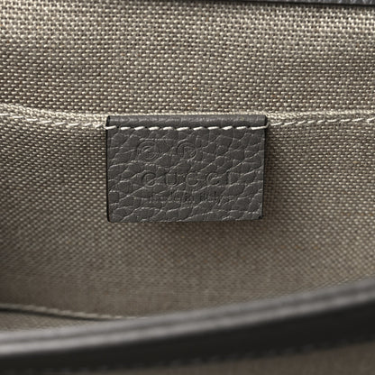 Gucci Dollar Calfskin Small Interlocking G Shoulder Bag Loess 6 of 12