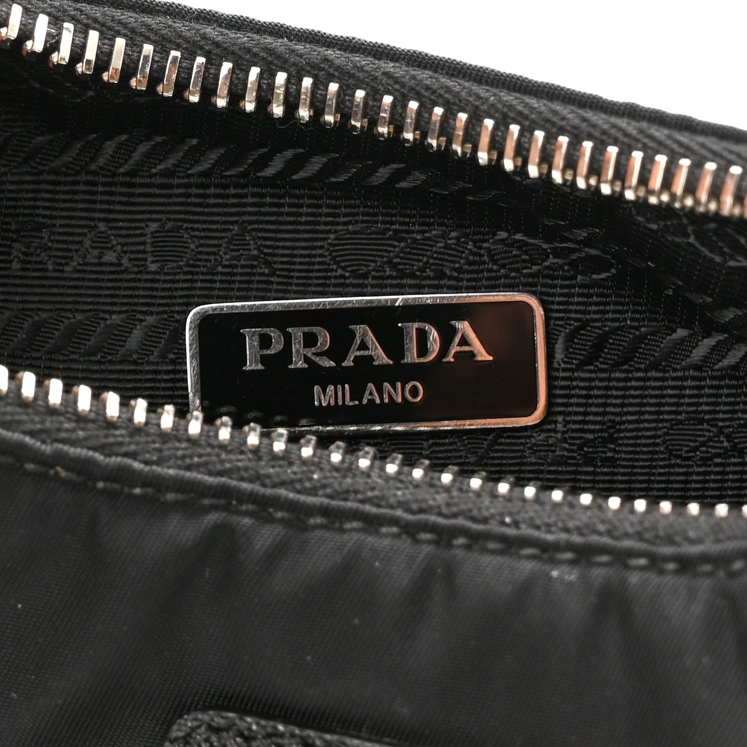 Prada Nylon Re-Edition 2005 Shoulder Bag Black 6 of 11
