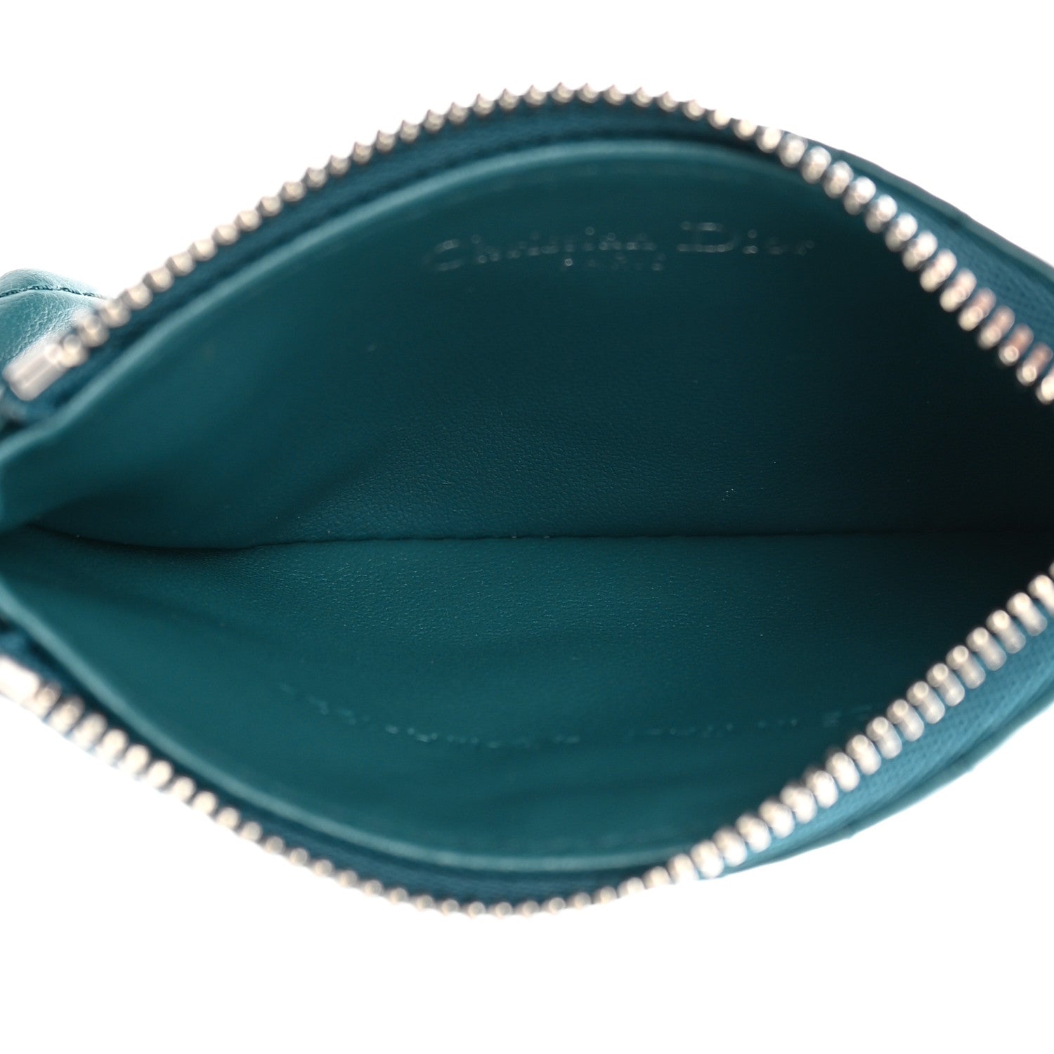 Christian Dior Supple Calfskin Cannage Caro Multifunctional Pouch Deep Ocean 5 of 10