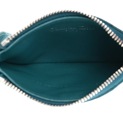 Christian Dior Supple Calfskin Cannage Caro Multifunctional Pouch Deep Ocean 5 of 10