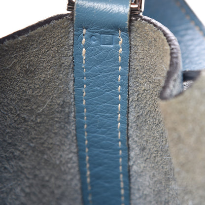 Hermes Taurillon Clemence Picotin Lock 18 PM Blue Jean 7 of 19