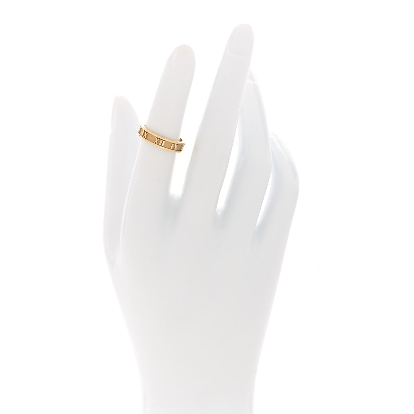 18K Yellow Gold Atlas Ring 49 5