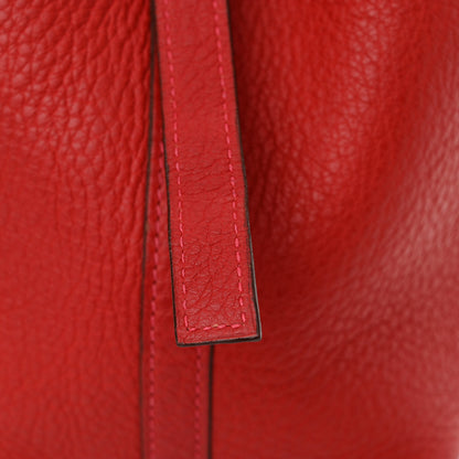Hermes Taurillon Clemence Picotin 18 PM Rouge Vif 12 of 12