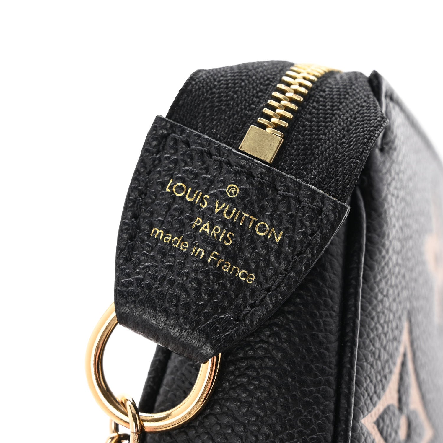 Louis Vuitton Empreinte Monogram Giant Mini Pochette Accessories Black 6 of 10