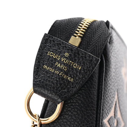 Louis Vuitton Empreinte Monogram Giant Mini Pochette Accessories Black 6 of 10