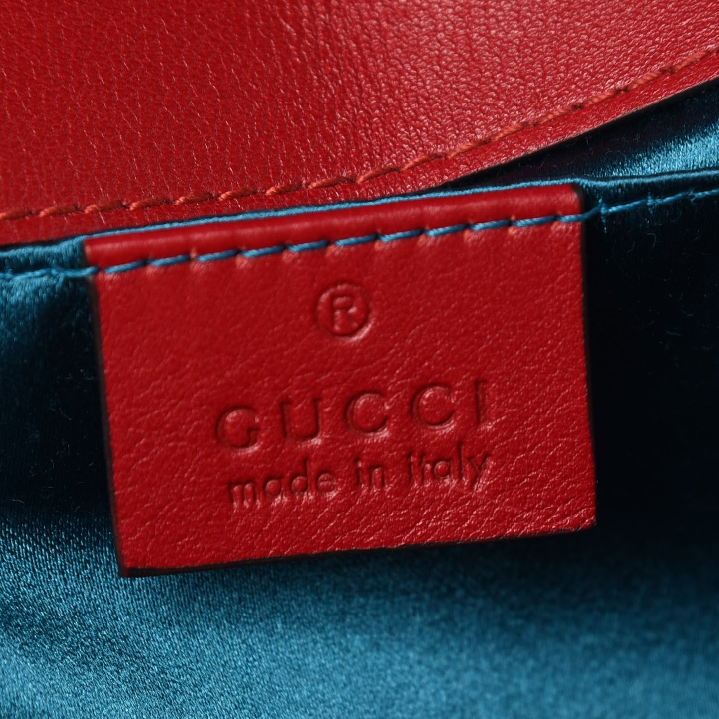 Velvet Matelasse Mini GG Marmont Shoulder Bag Hibiscus Red