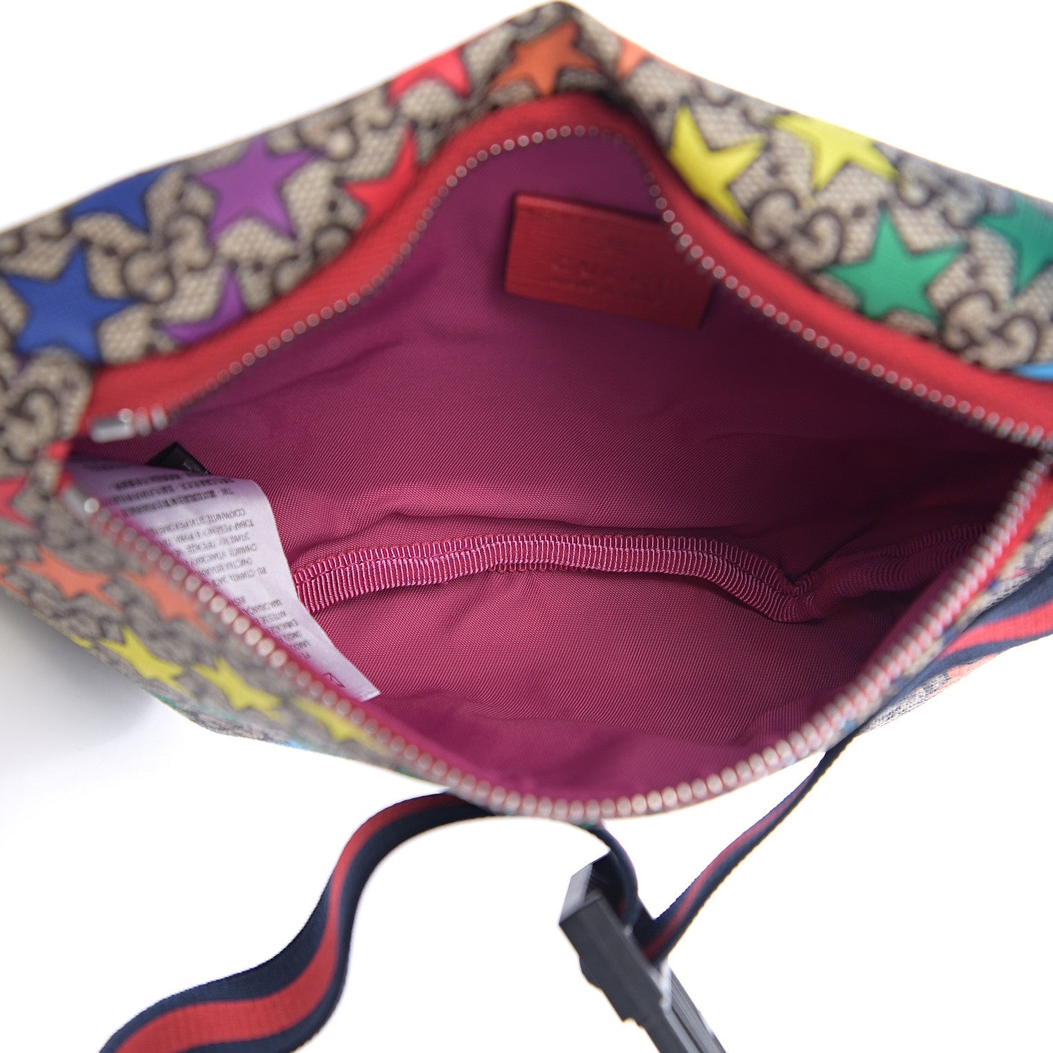 Gucci GG Supreme Monogram Childrens Star Print Belt Bag Multicolor 4 of 9