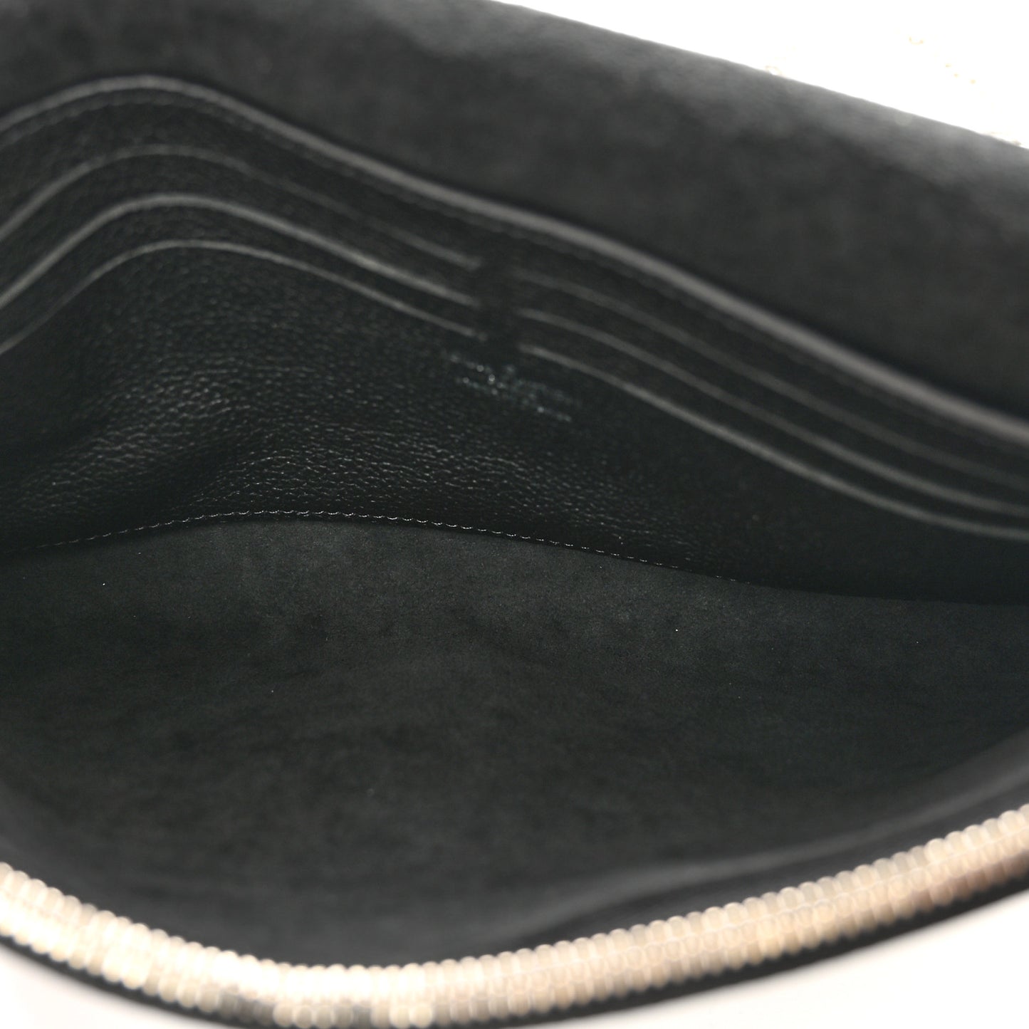 Soft Calfskin My Lockme Pochette Black