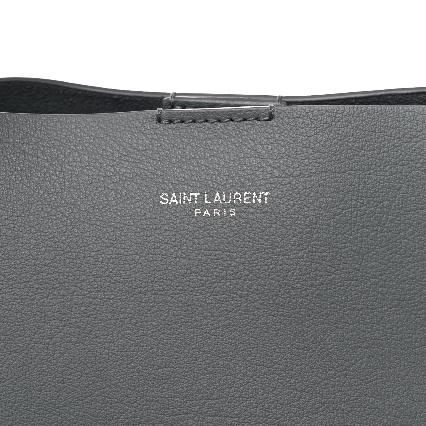 Calfskin Large Shopping Tote Granite
