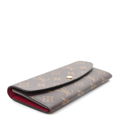 Louis Vuitton Monogram Emilie Wallet Fuchsia 4 of 6