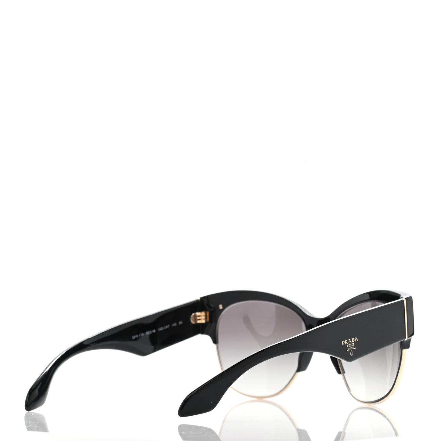 Acetate Sunglasses SPR 11R Black