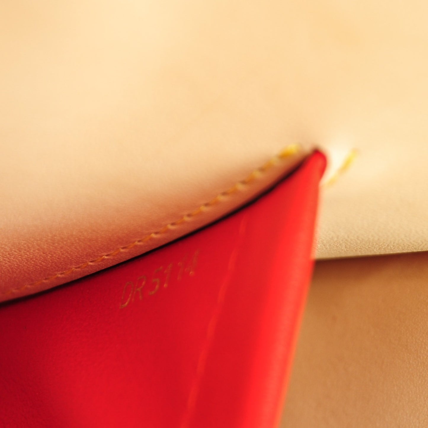 Monogram Calf Hair Spikes Iconoclasts Christian Louboutin Tote Red