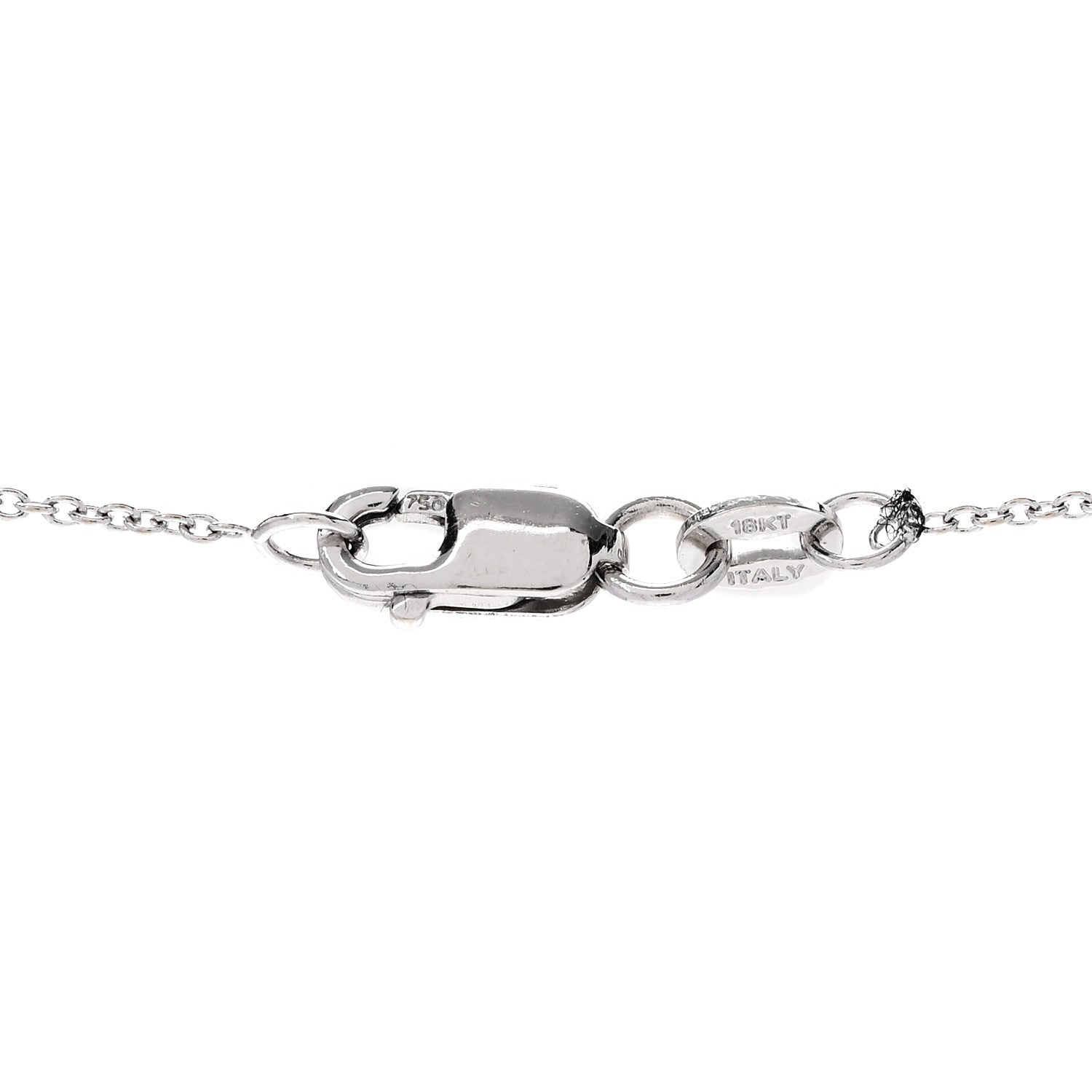 Roberto Coin 18K White Gold Diamond Tiny Treasures Starfish Pendant Necklace 5 of 6