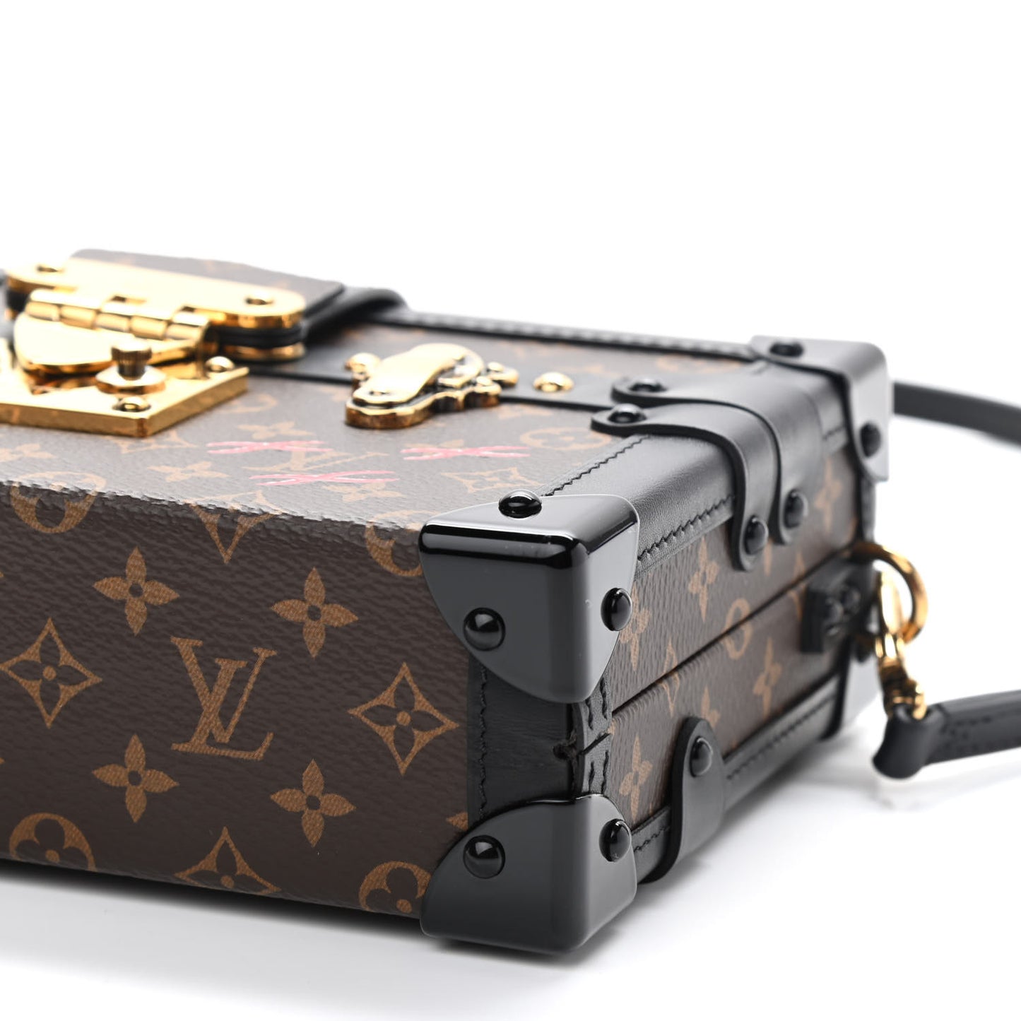 Monogram Petite Malle Black