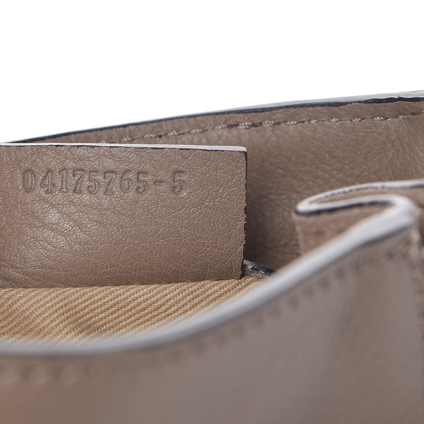 Suede Calfskin Mini Faye Backpack Motty Grey