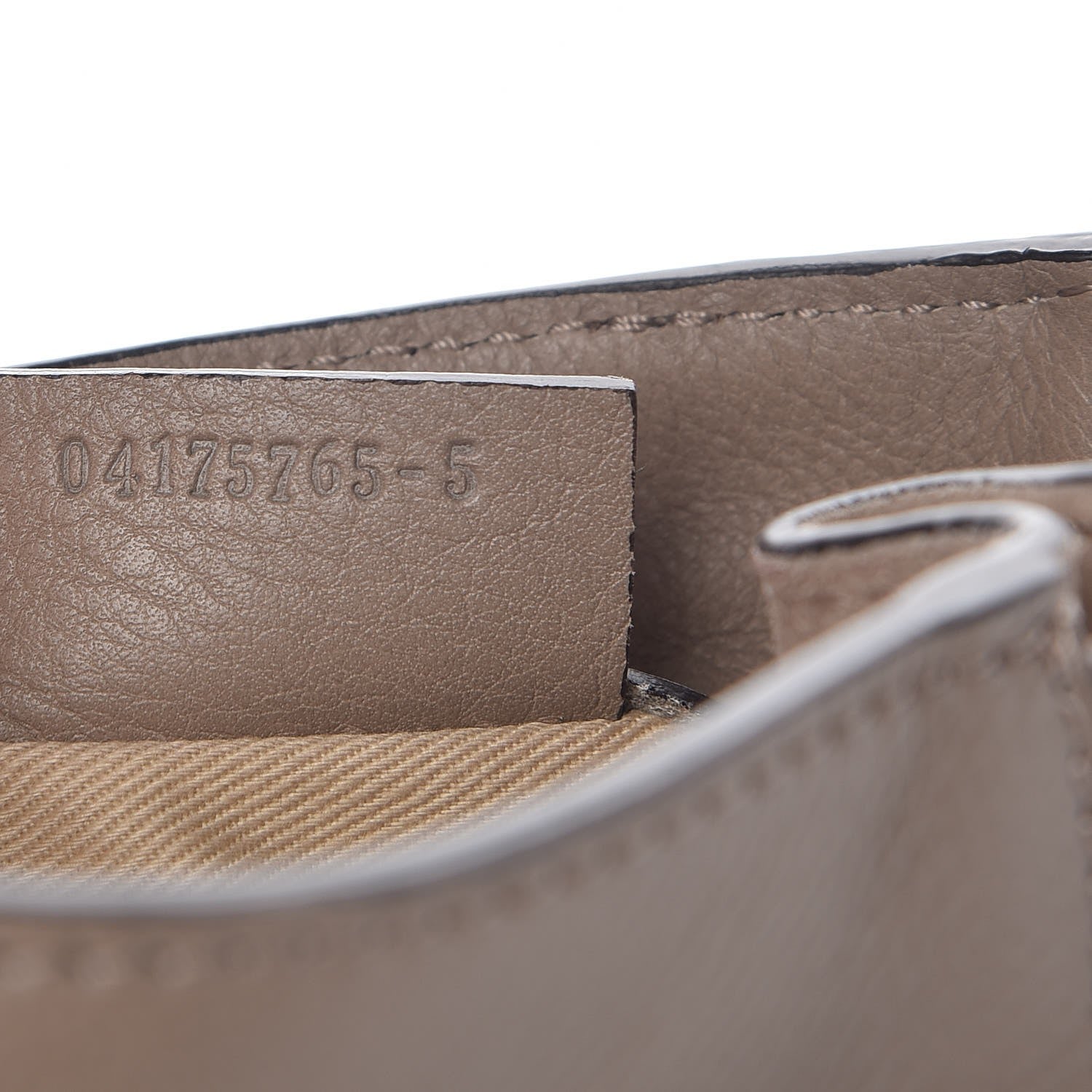 Chloe Suede Calfskin Mini Faye Backpack Motty Grey 8 of 8